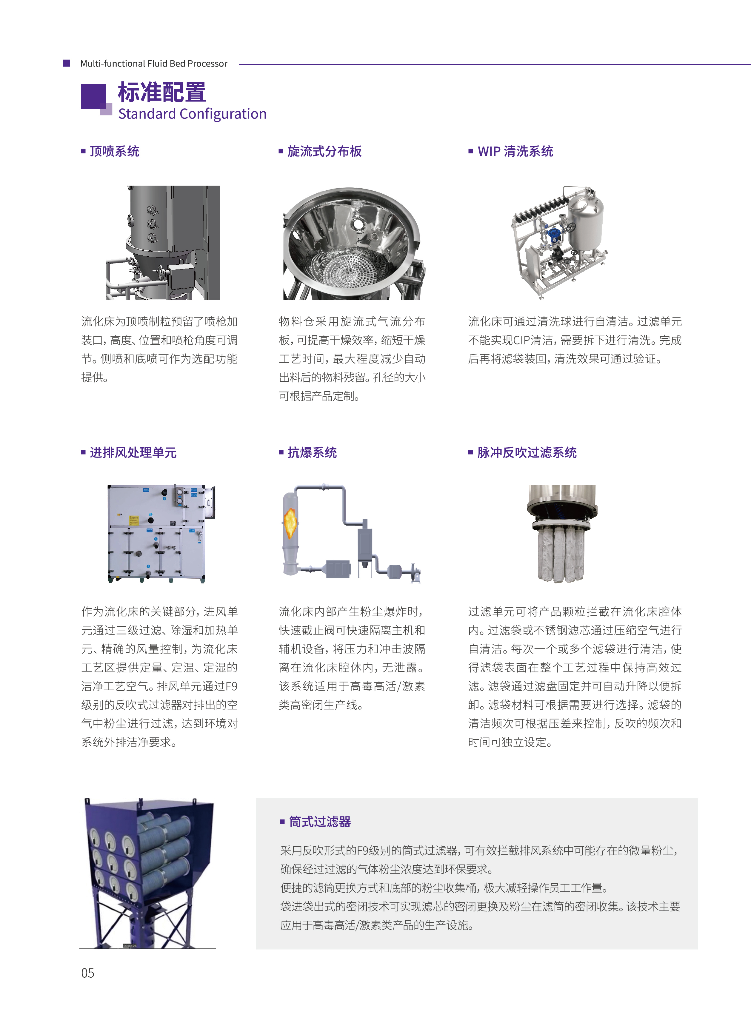 多功能流化床