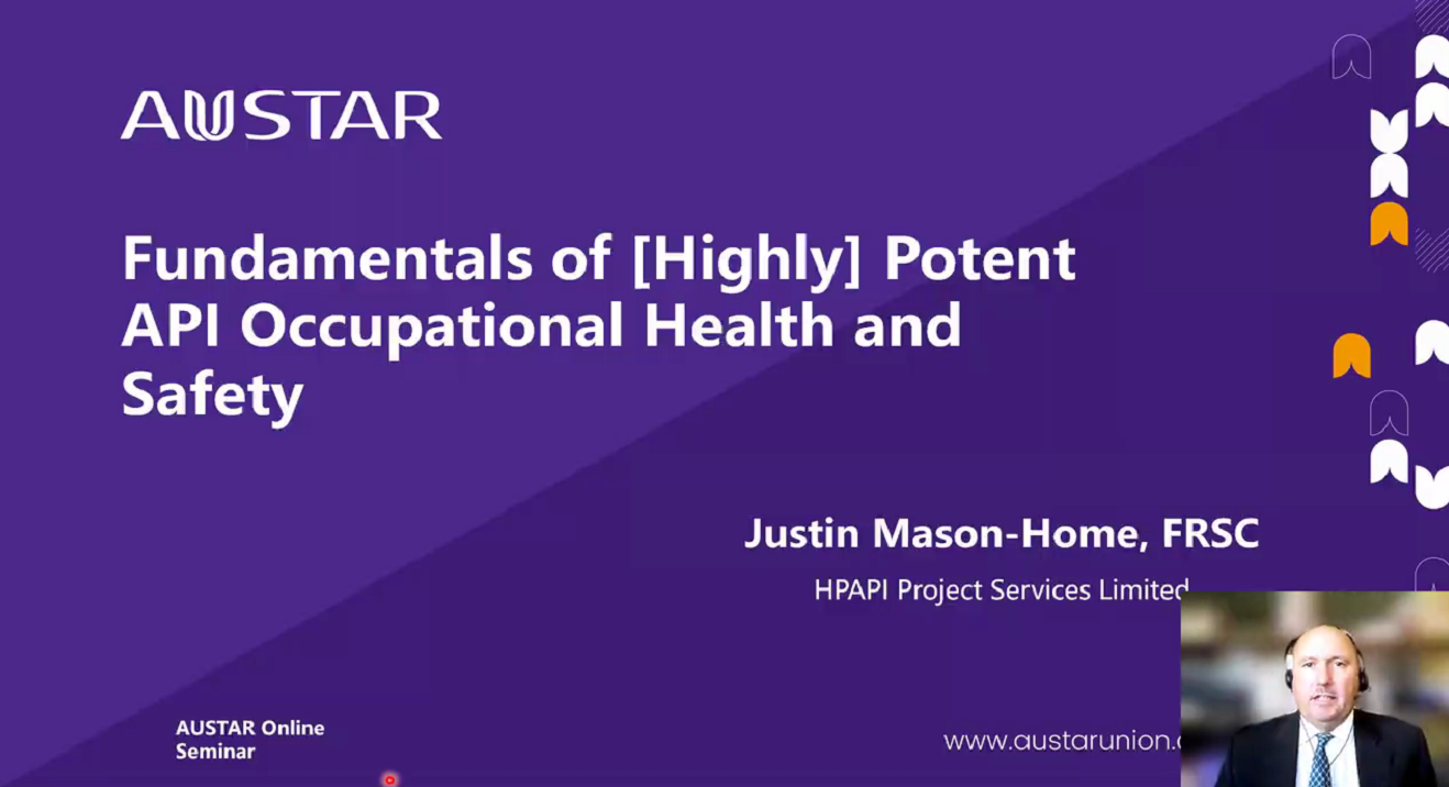 Fundamentals of [Highly] Potent API Occupational Health and Safety